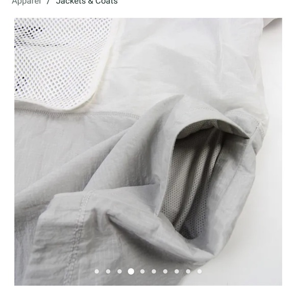 Nike Air Max Mens Light Grey Jacket Windbreaker Coat NWT - Picture 10 of 10